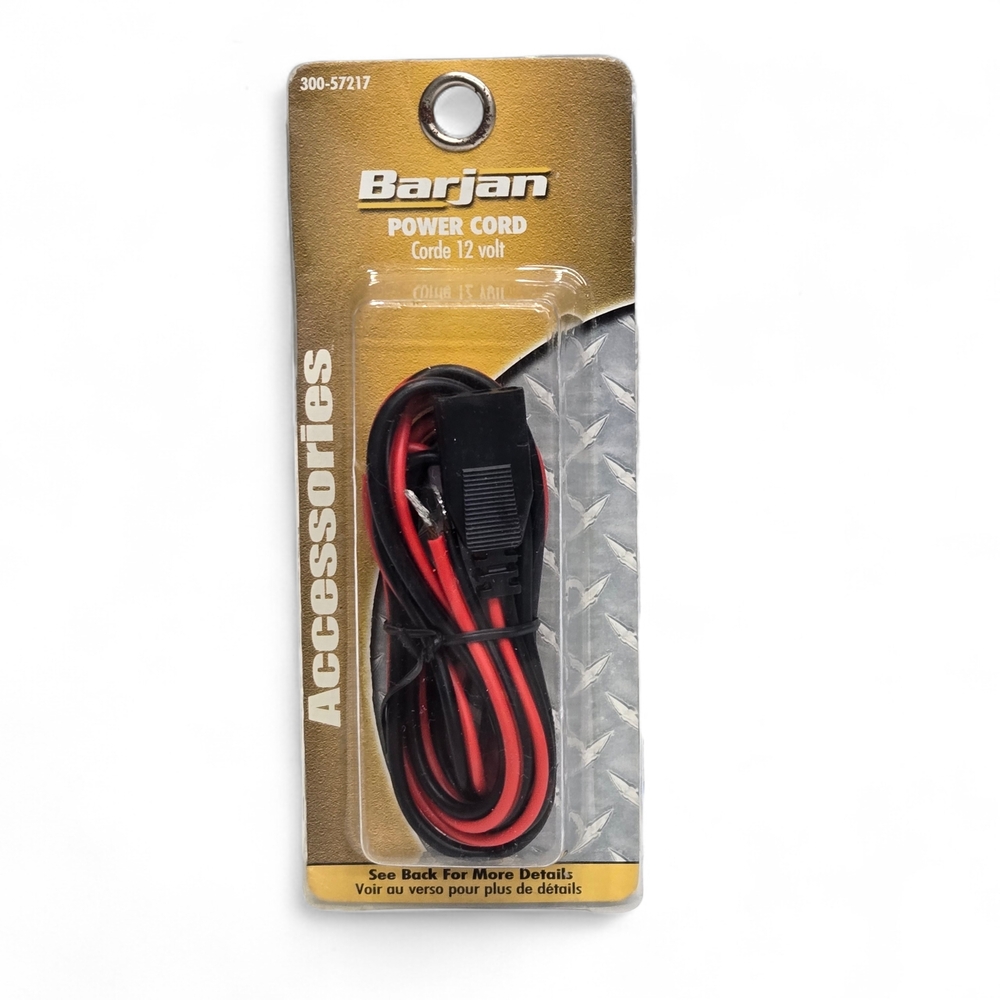 Black and Red Power‎ Cord